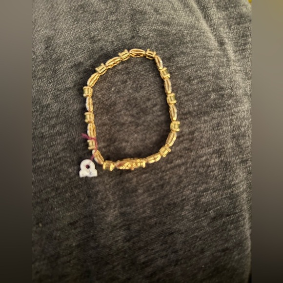 Vintage Sterling silver peridot bracelet micro pave diamonds marked piece - Picture 2 of 5